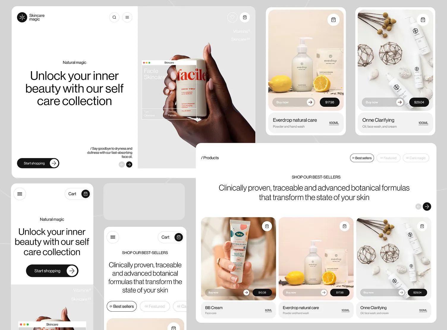 A high-converting landing page design